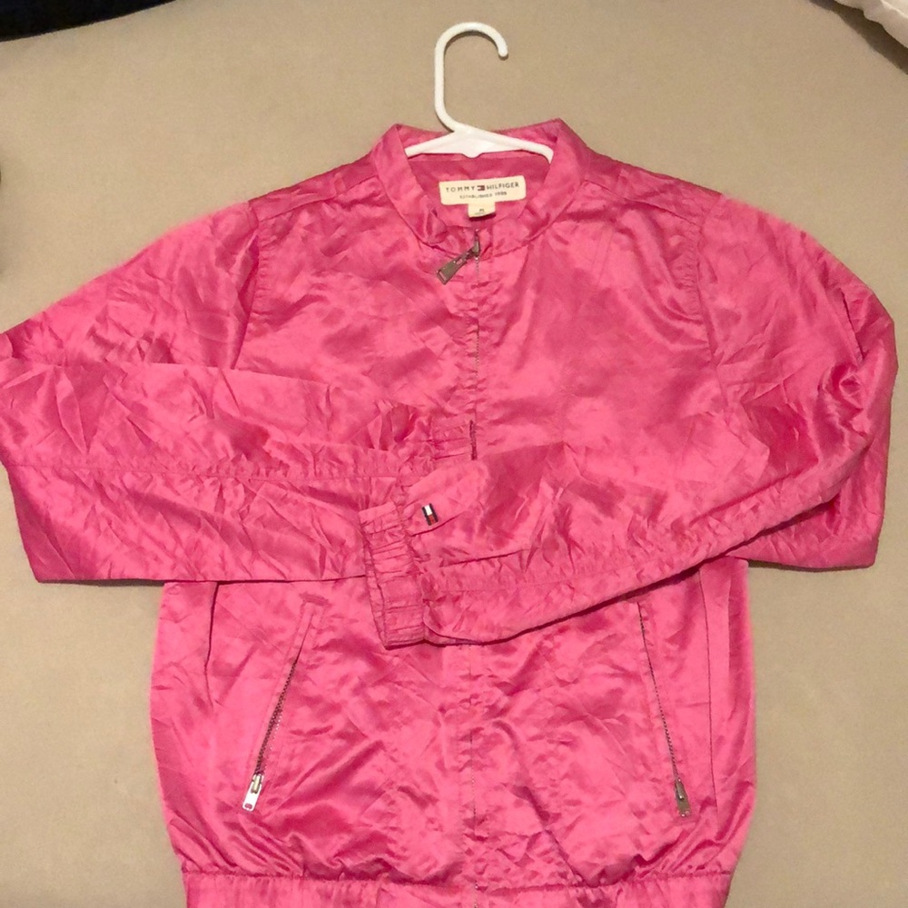 Medium Kids Pink Jacket. Tommy Hilfiger.